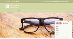 Desktop Screenshot of ozarkeyecenter.com